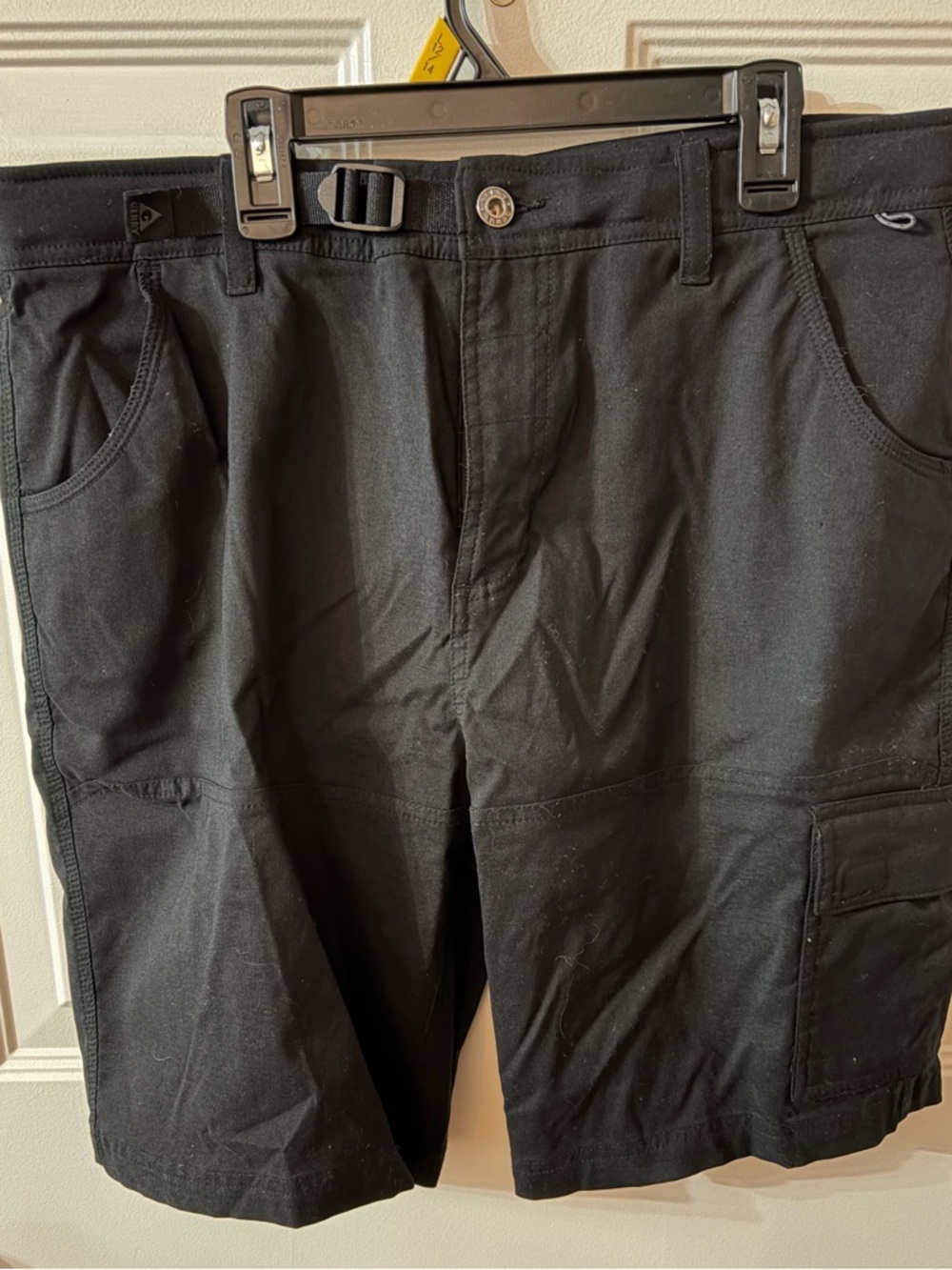 Gerry Weber Black Cargo Shorts with Utility Pockets